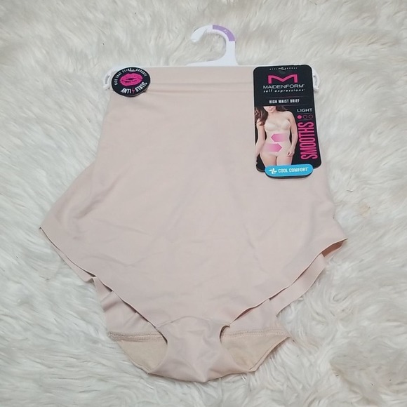 NWT Maidenform High Waist Brief Cool Comfort Light Control SE0037 - Picture 3 of 8